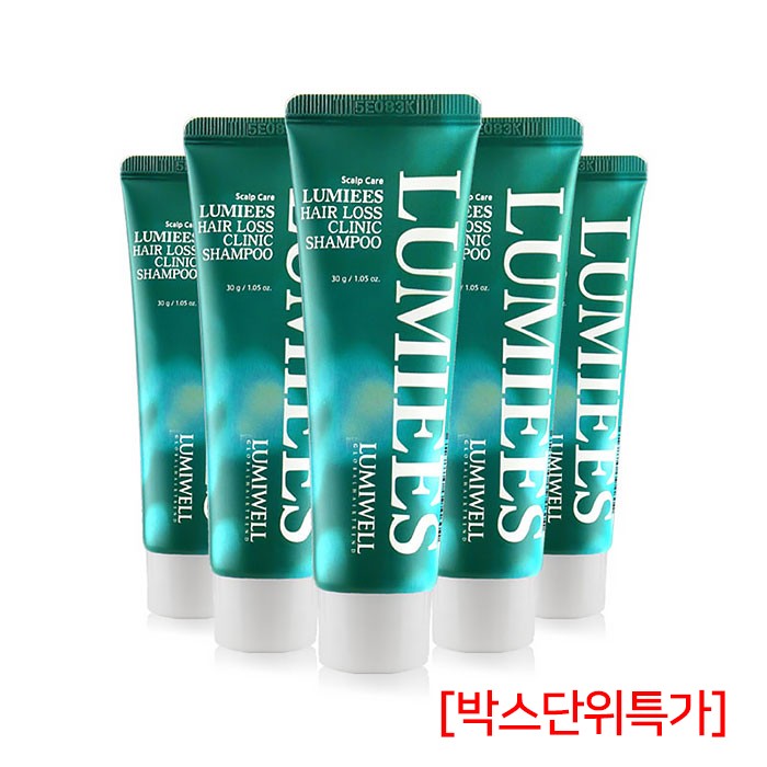 [루미웰] 루미에스 헤어로스 클리닉 탈모샴푸 30g (박스단위)